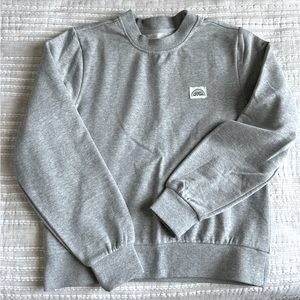 RVCA Camille Rowe line crop sweatshirt